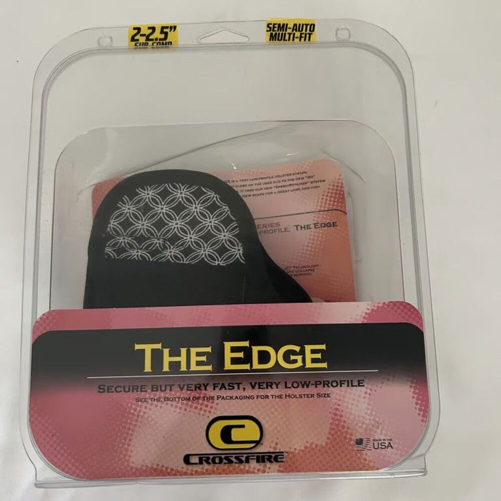 Crossfire The Edge Womens Holster Fusion Right Hand for Sub-Compact 2-2.5"